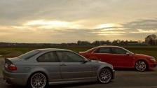 HD: BMW M3 CSL vs Audi RS4 Rematch!