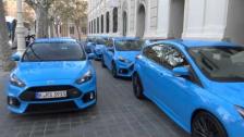 Many Ford Focus RS at the Westin, Valencia in Ultra HD 4k