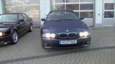BMW M5 25 Years Celebration: M5 E28, M5 E34, M5 E39 and M5 E60 in German