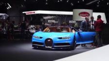 360 rotating Bugatti Chiron at Geneva 2016