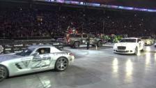 [4k] Part II Crazy reception from Gumball 3000 fans at Amsterdam Arena Stockholm-Vegas :D