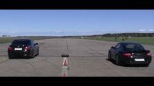 1080p: BMW M5 RPI exhaust vs Porsche 911 Turbo PDK (997) exteriour cam: M5BOARD.com
