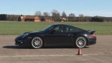 1080p: Porsche 911 Turbo (997) PDK starting without Launch Control