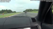 Xtra Power Mercedes CLK63 AMG Black Series powerslides on Tor Poznan racetrack