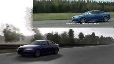 BMW M5 F10 vs Audi RS6 Sedan; Forza vs real life
