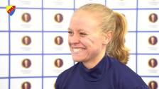 Mia Jalkerud efter derbyvinsten