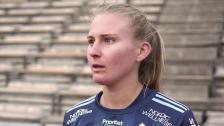 Rachel Bloznalis efter förlusten mot Kopparbergs/Göteborg