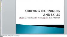 Studying Swedish - internet help