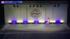 Masters 50+ Bettine Sarton of the Netherlands - Finals 9th 2017 World Pole Sports Championships