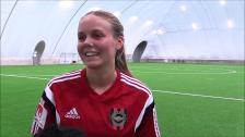 Sofia Albertsson tror på seger mot Sätra SK