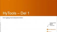 HyTools - del 1 - Kalkylatorn