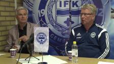 Presskonferensen efter IFK Värnamo - Hammarby