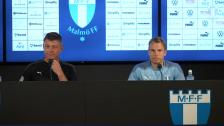 Presskonferens inför Malmö FF – Riga FC