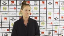 Elise Kellond-Knight om första damallsvenska matchen