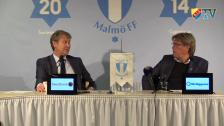 Presskonferens efter Malmö FF - Djurgården